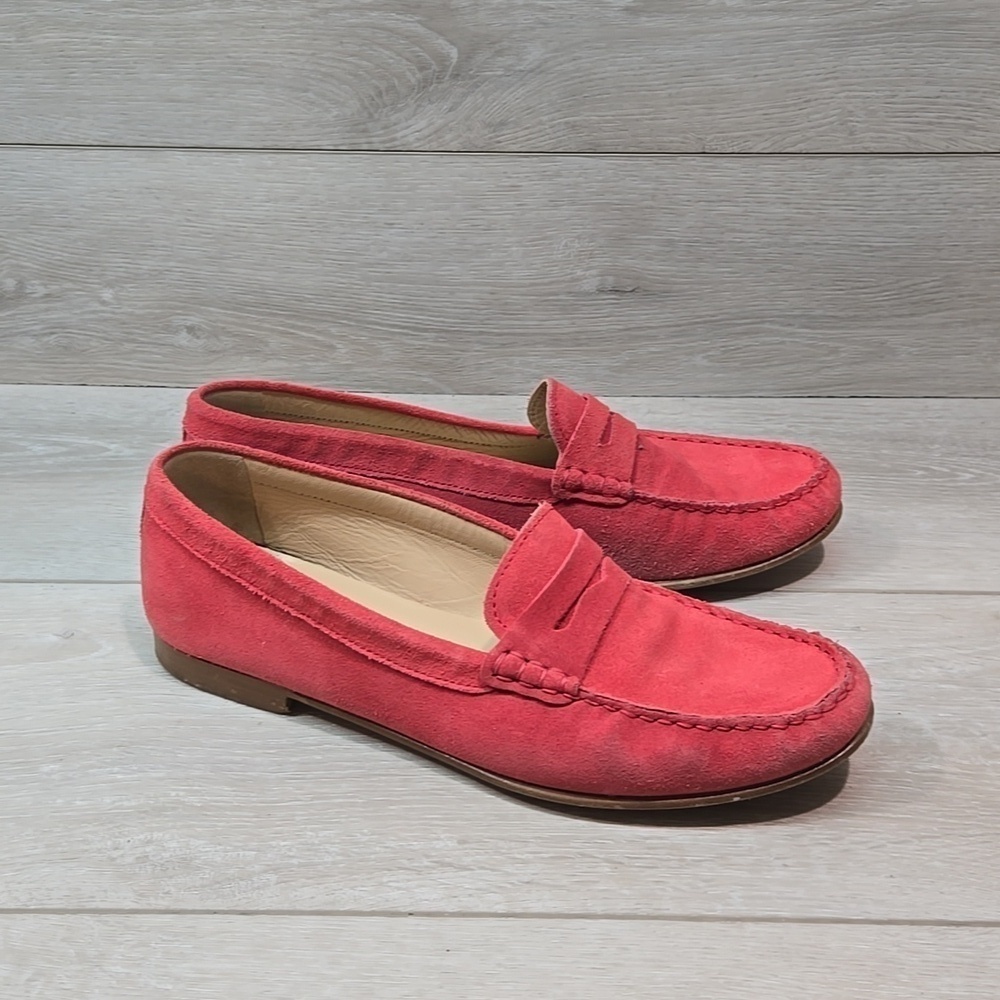 J.Crew Women Italy Oxford Loafer Slip on shoes sz 10